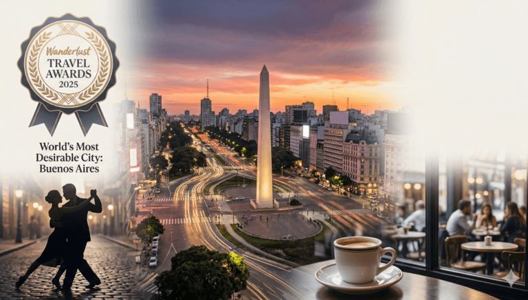 Buenos Aires: Voted the World’s Most Desirable City in 2025 (Wanderlust Reader Travel Awards)