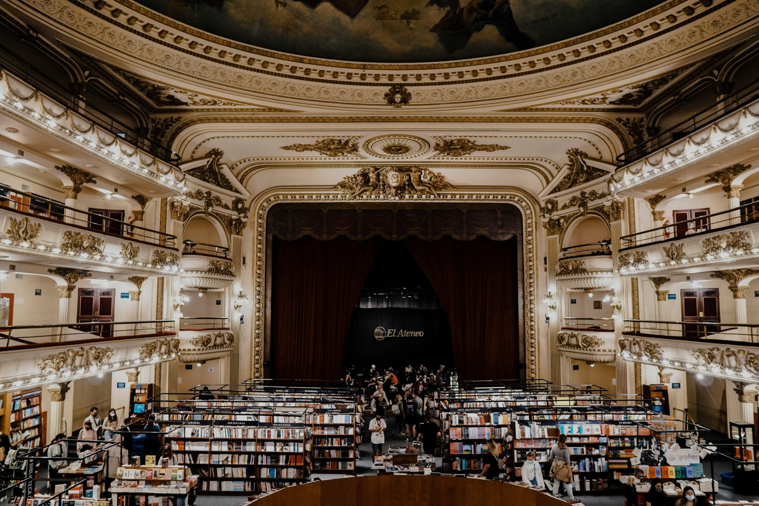 La librairie El Ateneo Grand Splendid installée dans un ancien théâtre de Buenos Aires